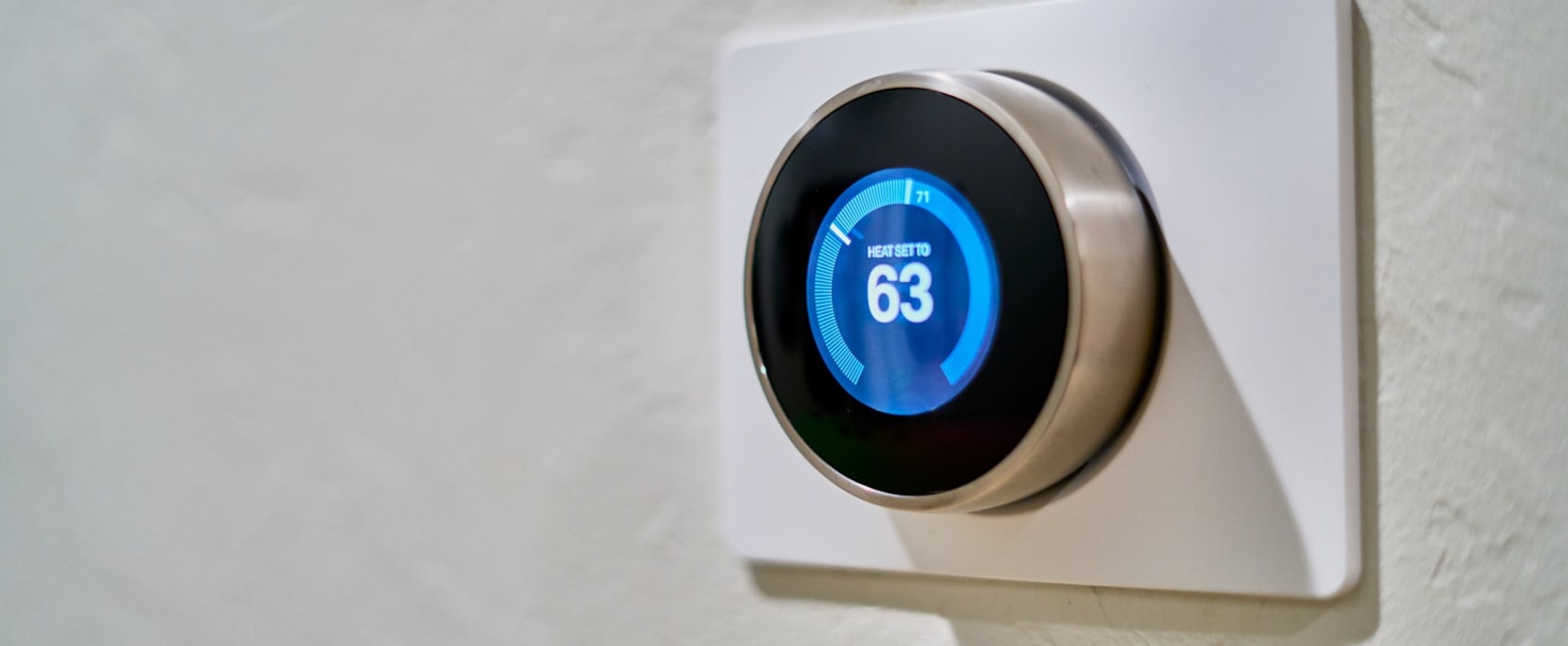 Round smart wall controller dial
