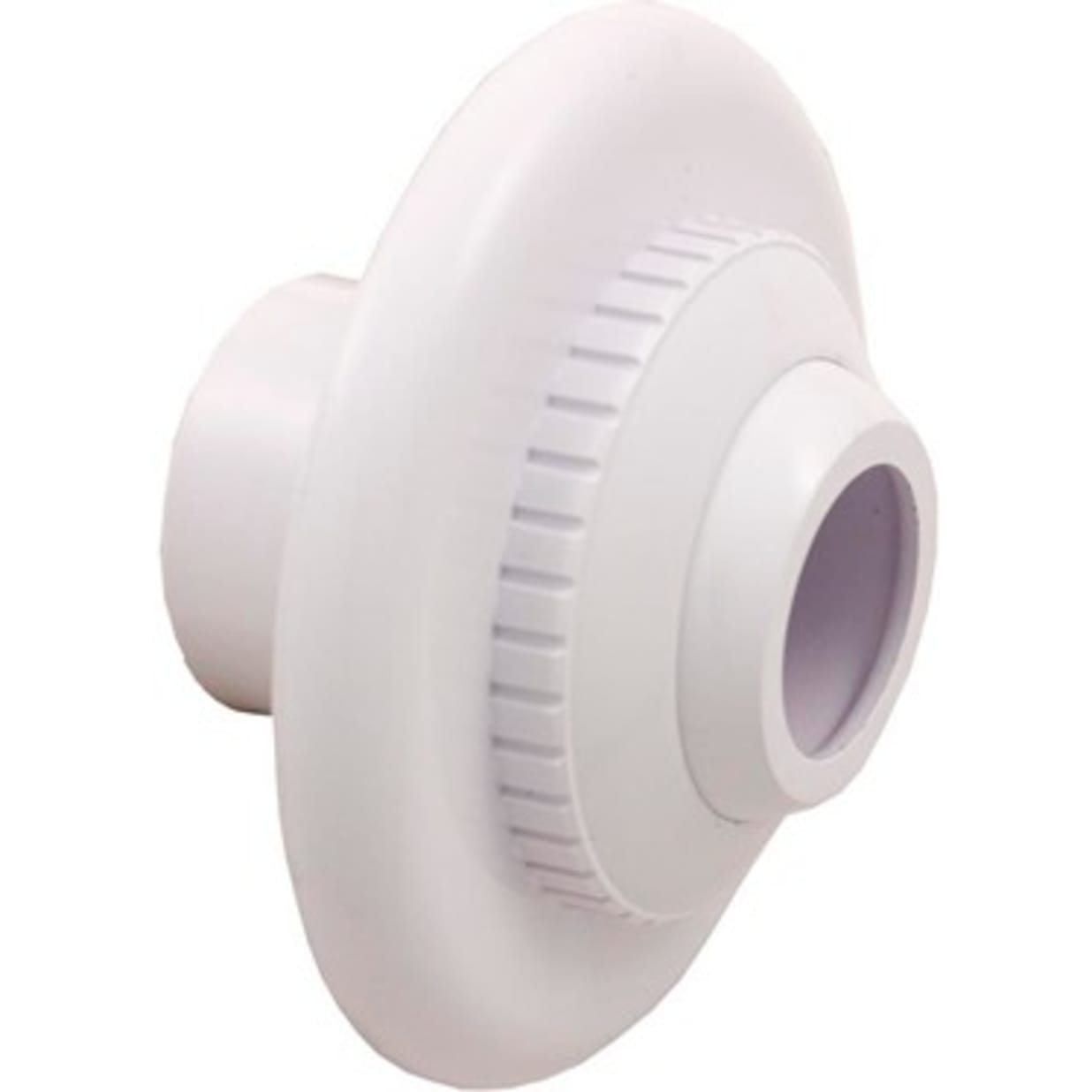 1" HydroStream Inlet Fitting, White