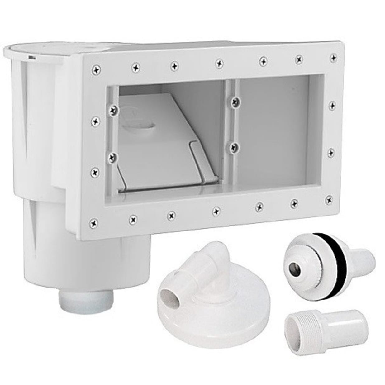 Complete, Wide Mouth Aboveground Pool Skimmer