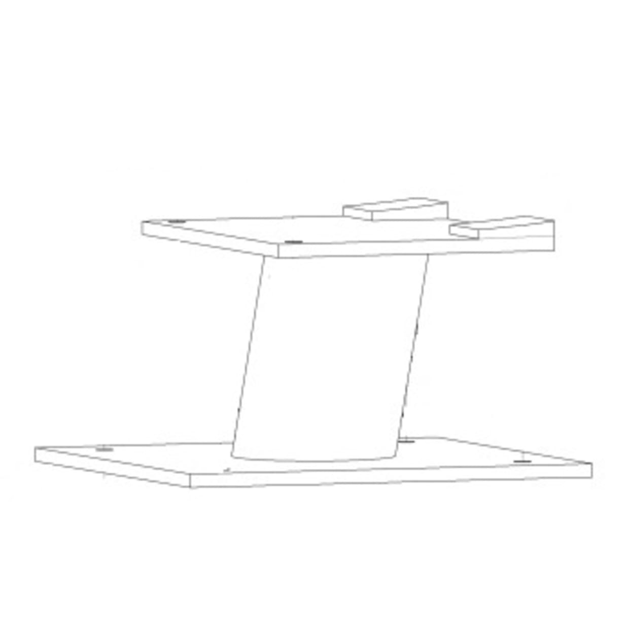 Techni-Spring Steel Base, White