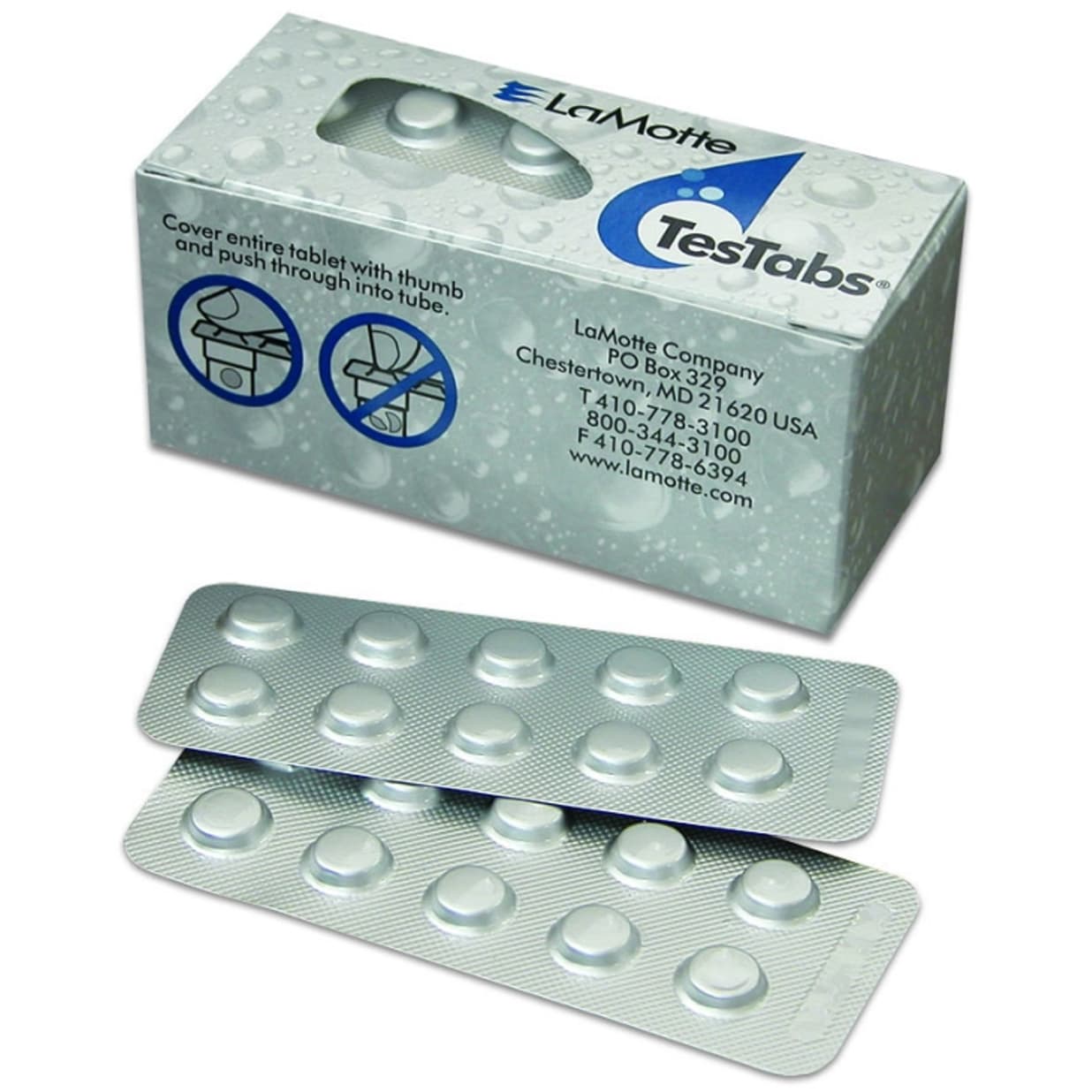 Cyanuric Acid TesTabs (50 Pack)