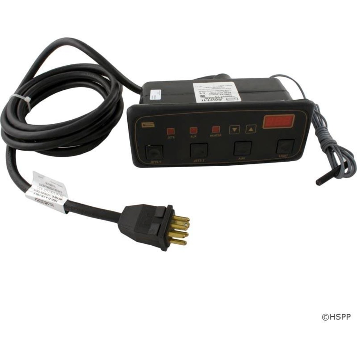 4 Button Digital Spaside w/ 10ft Cord, 120V