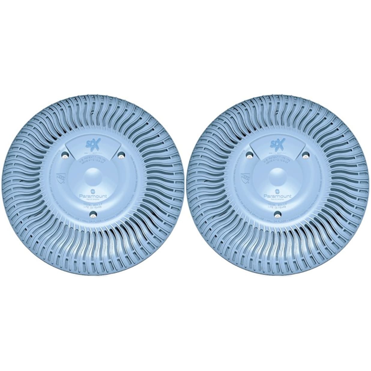 SDX High Flow Safety Drain for Vinyl, Light Gray (2 Pack)