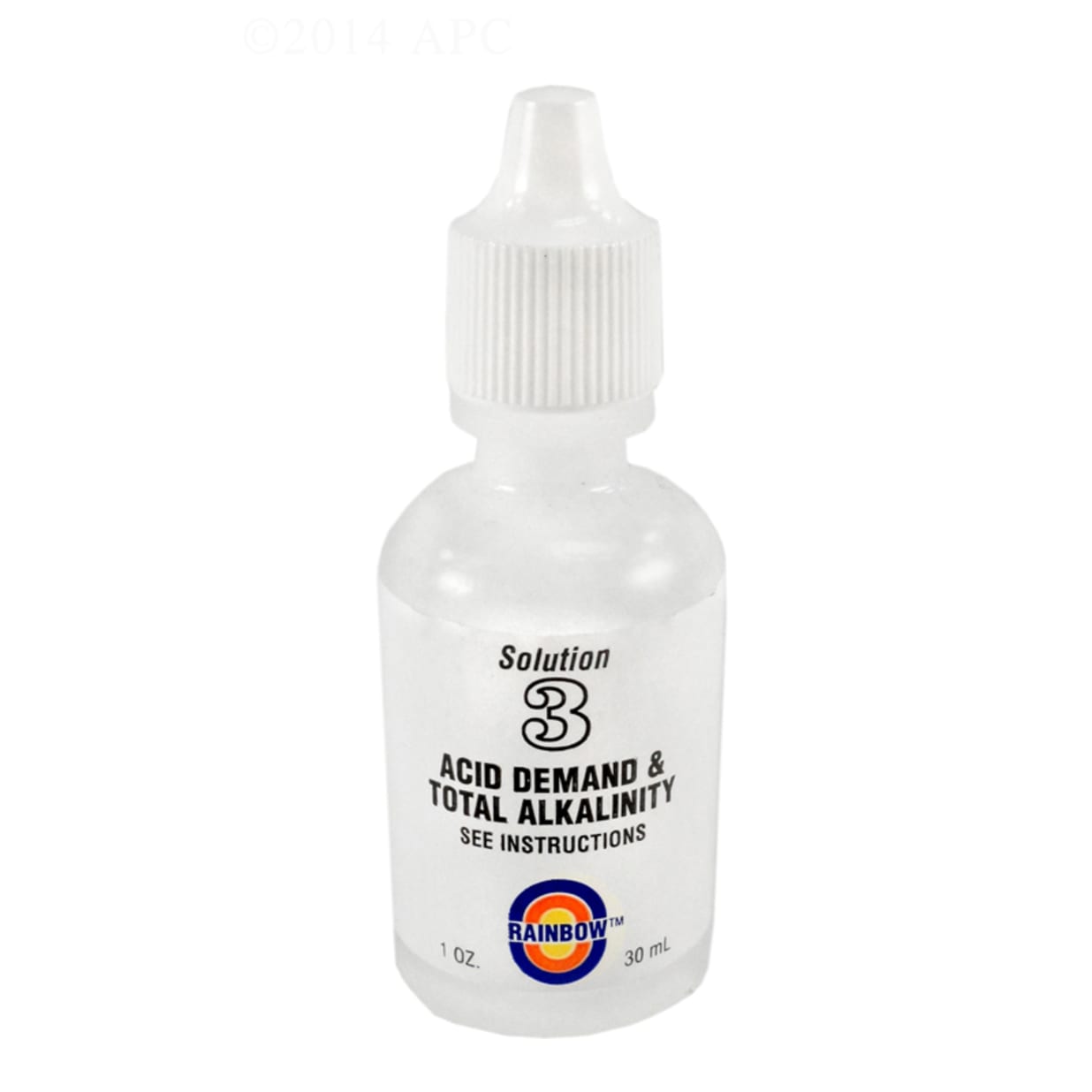 Solution #3 Acid Demand T/A 1 OZ Bottle