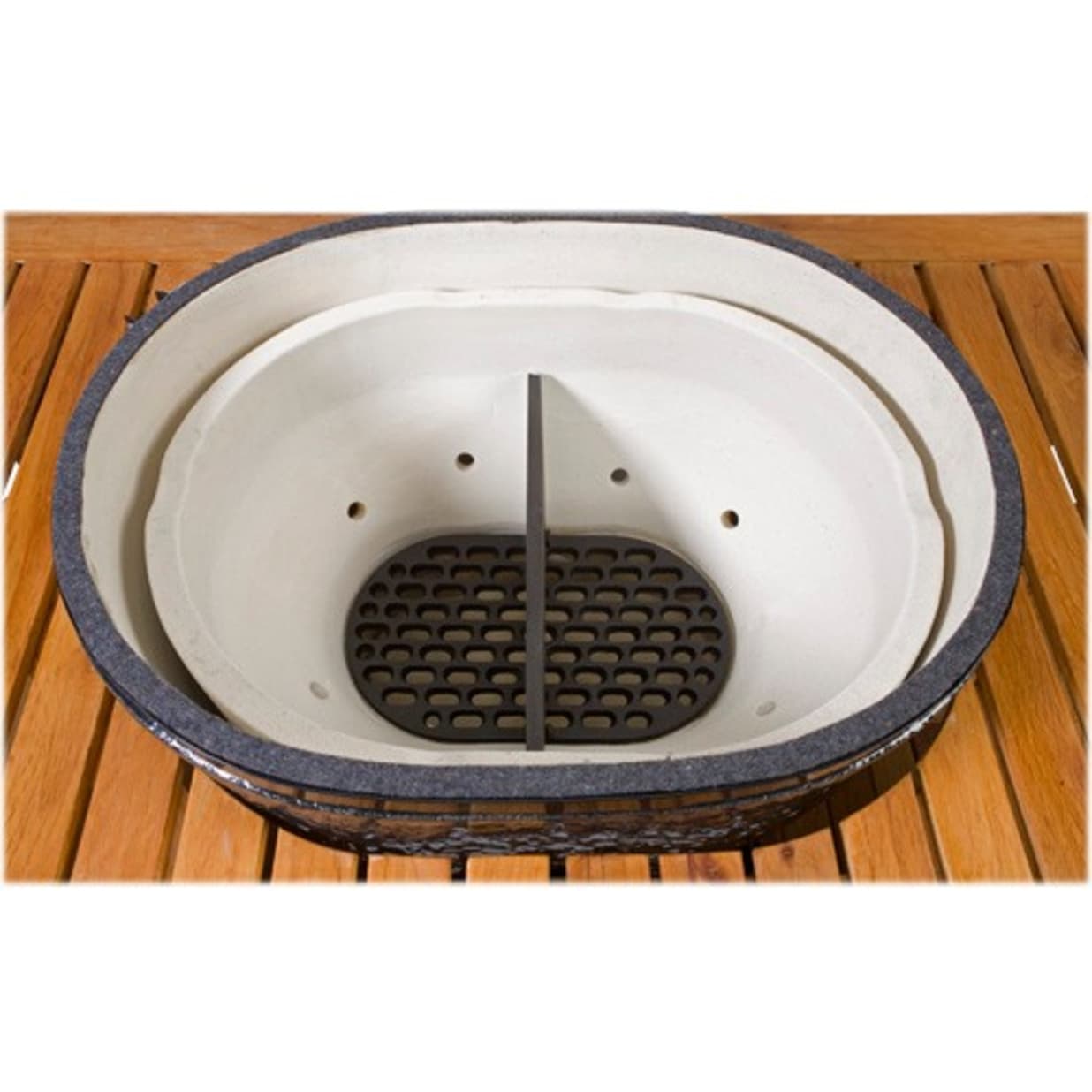 Cast Iron Firebox Divider for Oval XL