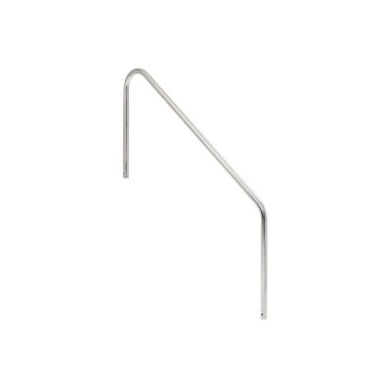 4' 2 Bend, Stainless Steel Hand Rail w/ 1' Extension, .049"