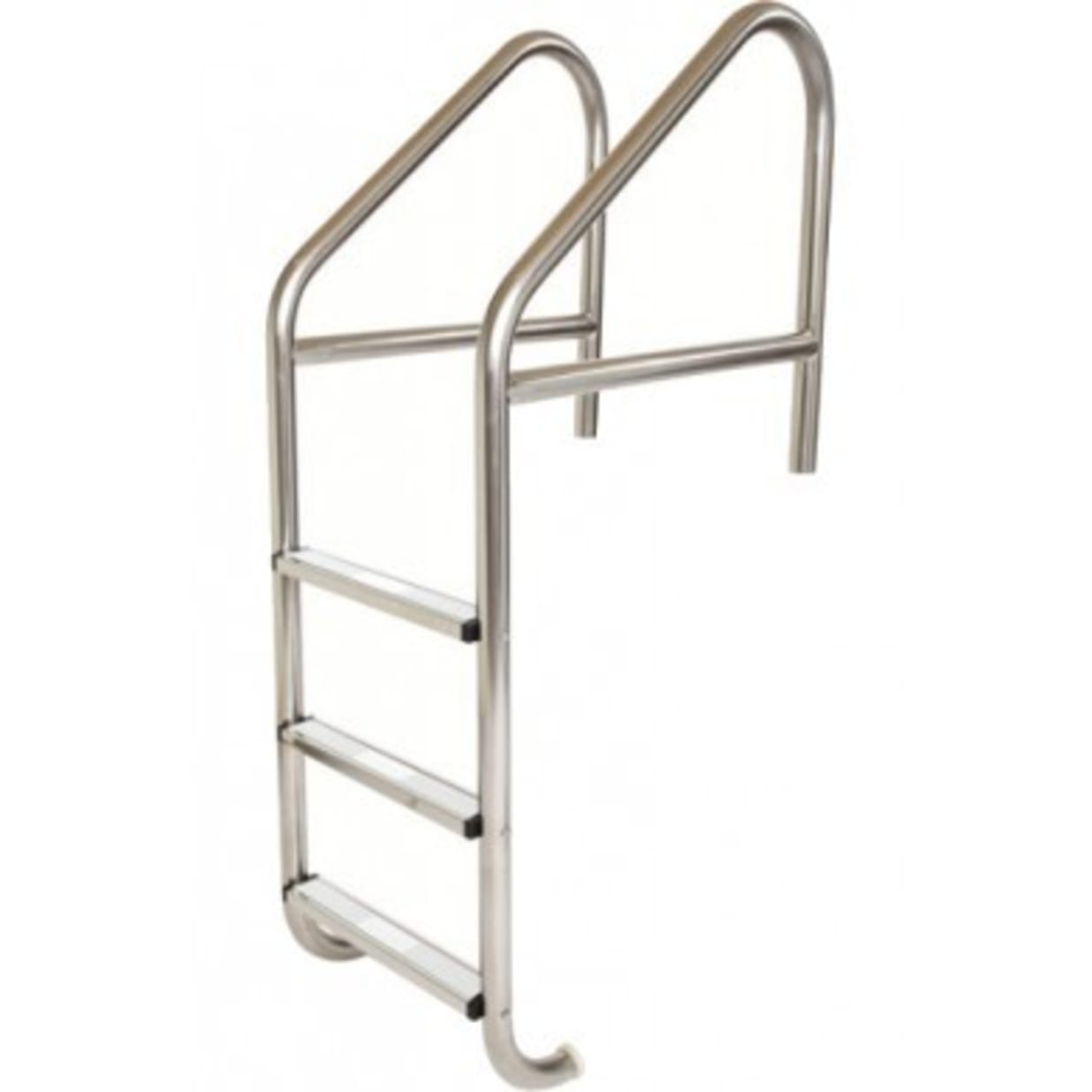 34" 3 Step Dade County Cross Braced Ladder, .049"