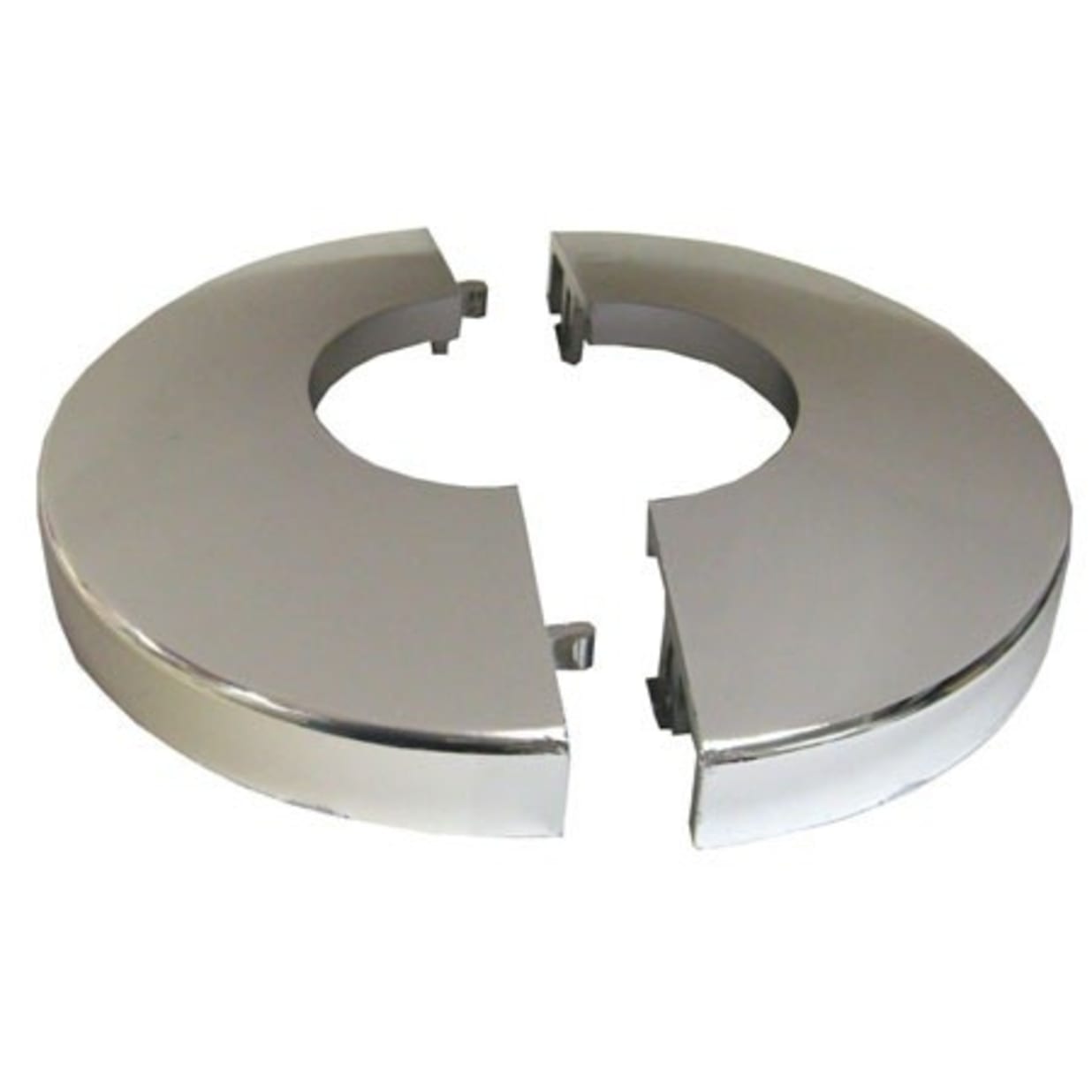 Snap-Tite Escutcheon, Polished Steel