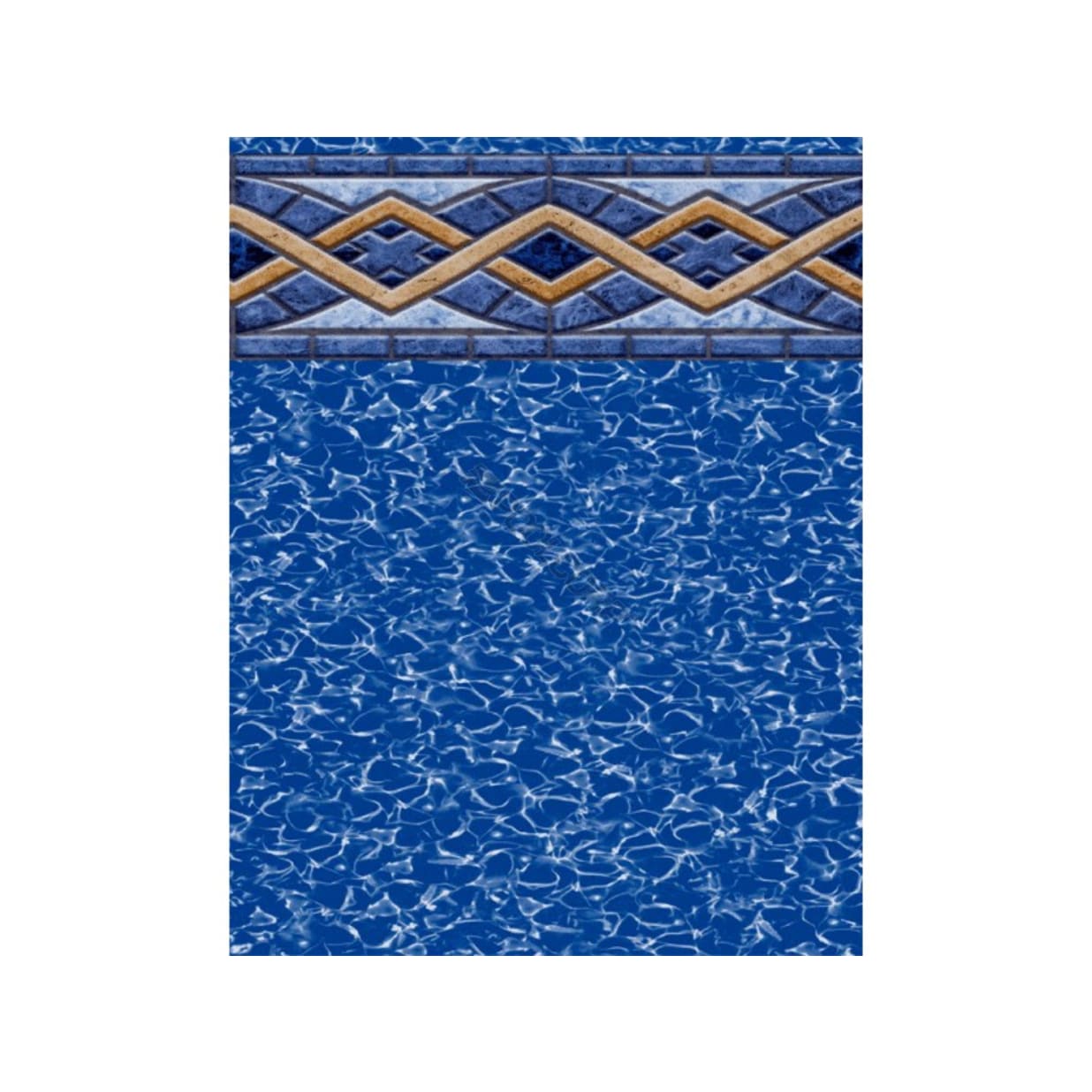 24' Round Liner, Beaded, 52" Wall, Liberty Color