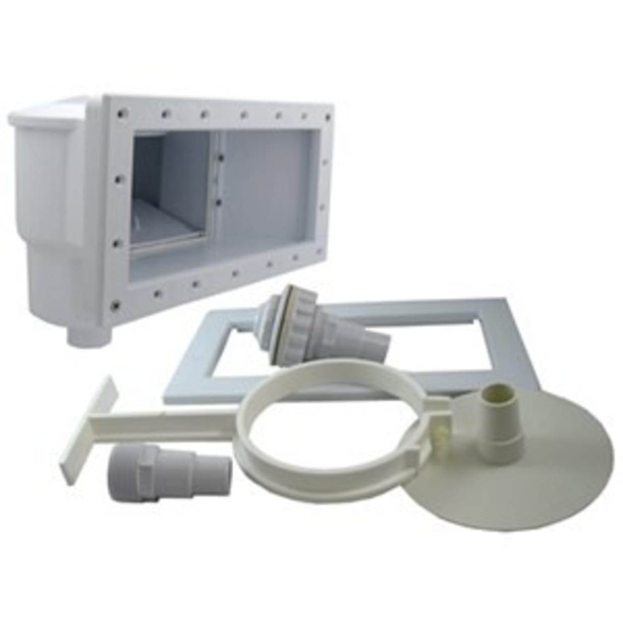 Complete Widemouth Skimmer, White