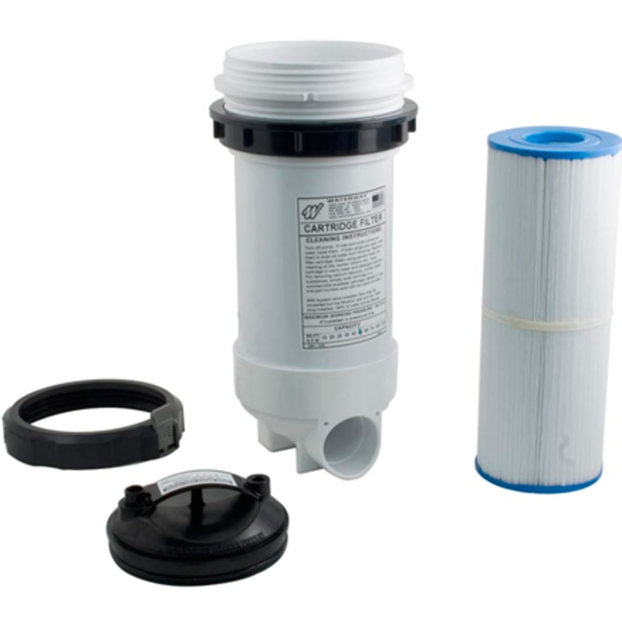 50 SQFT Top Load Filter, 2" with Bypass