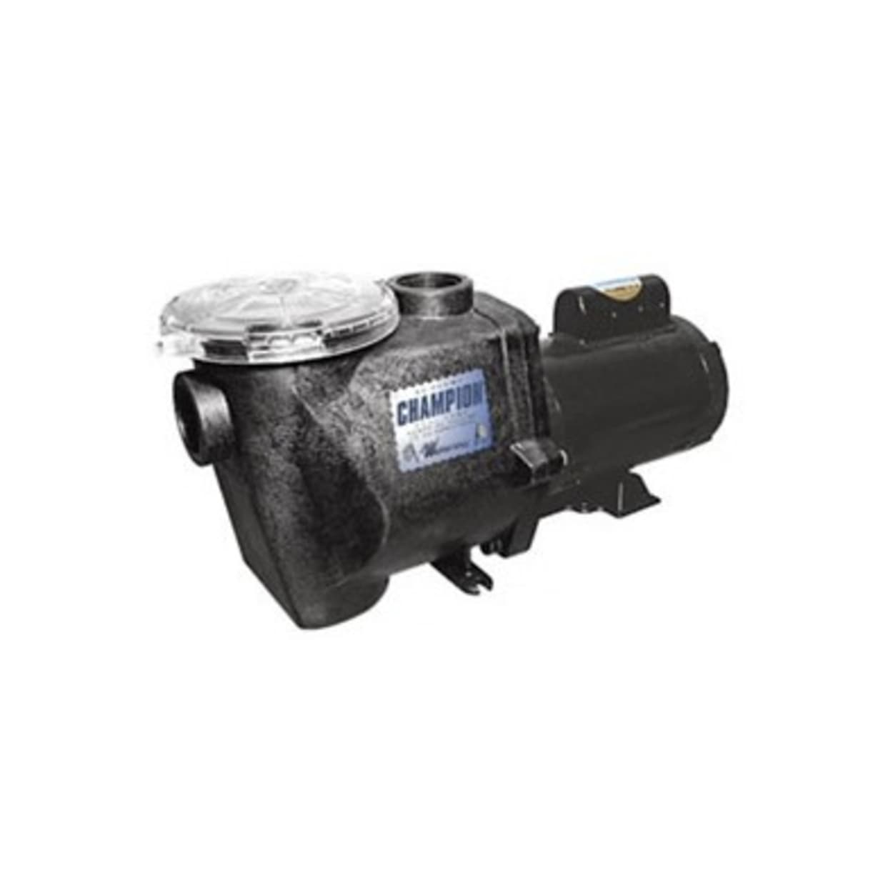 1.5HP Energy Efficient Champion Pump, 1 Speed, 230v