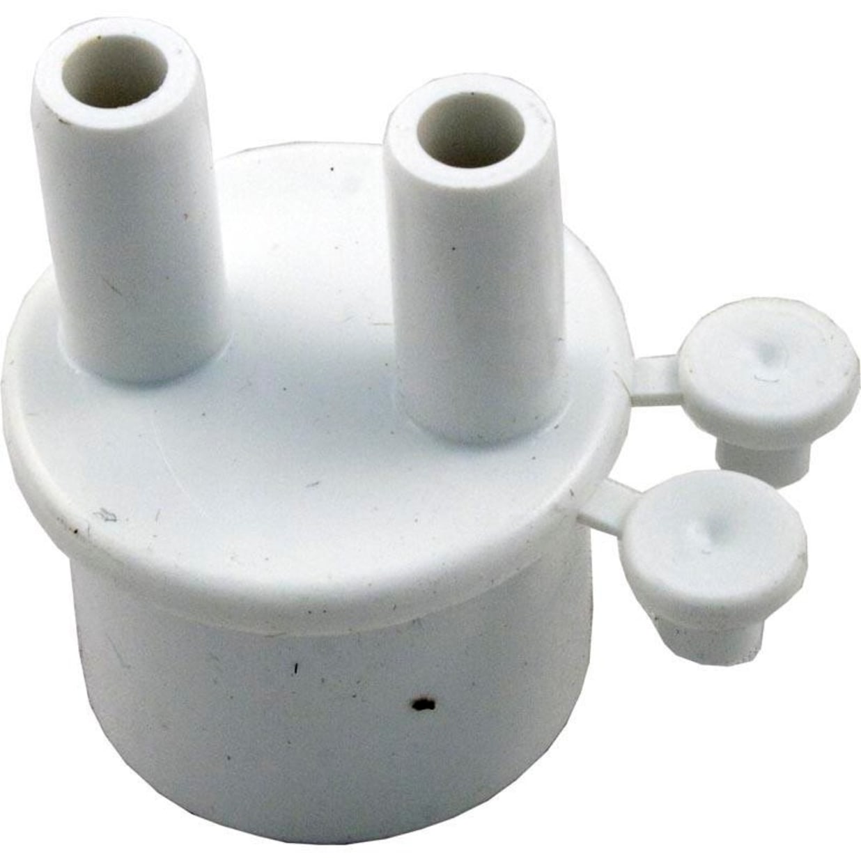 Manifold, 1" Spg X (2) 3/8" Barbs (2) Plugs