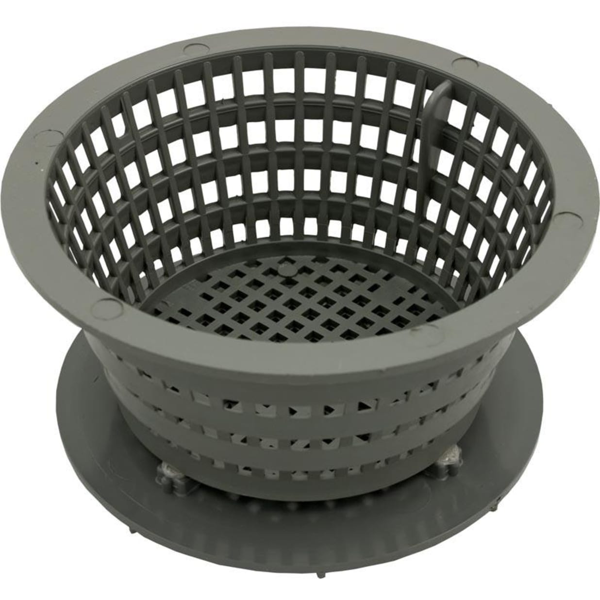Dyna-Flo T/M, Low Profile, Basket Skimmer, Gray