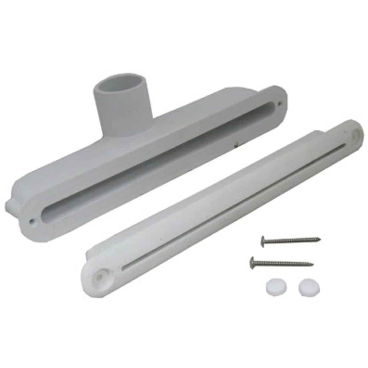 8" Aqua Fall Low Profile Skimmer, White