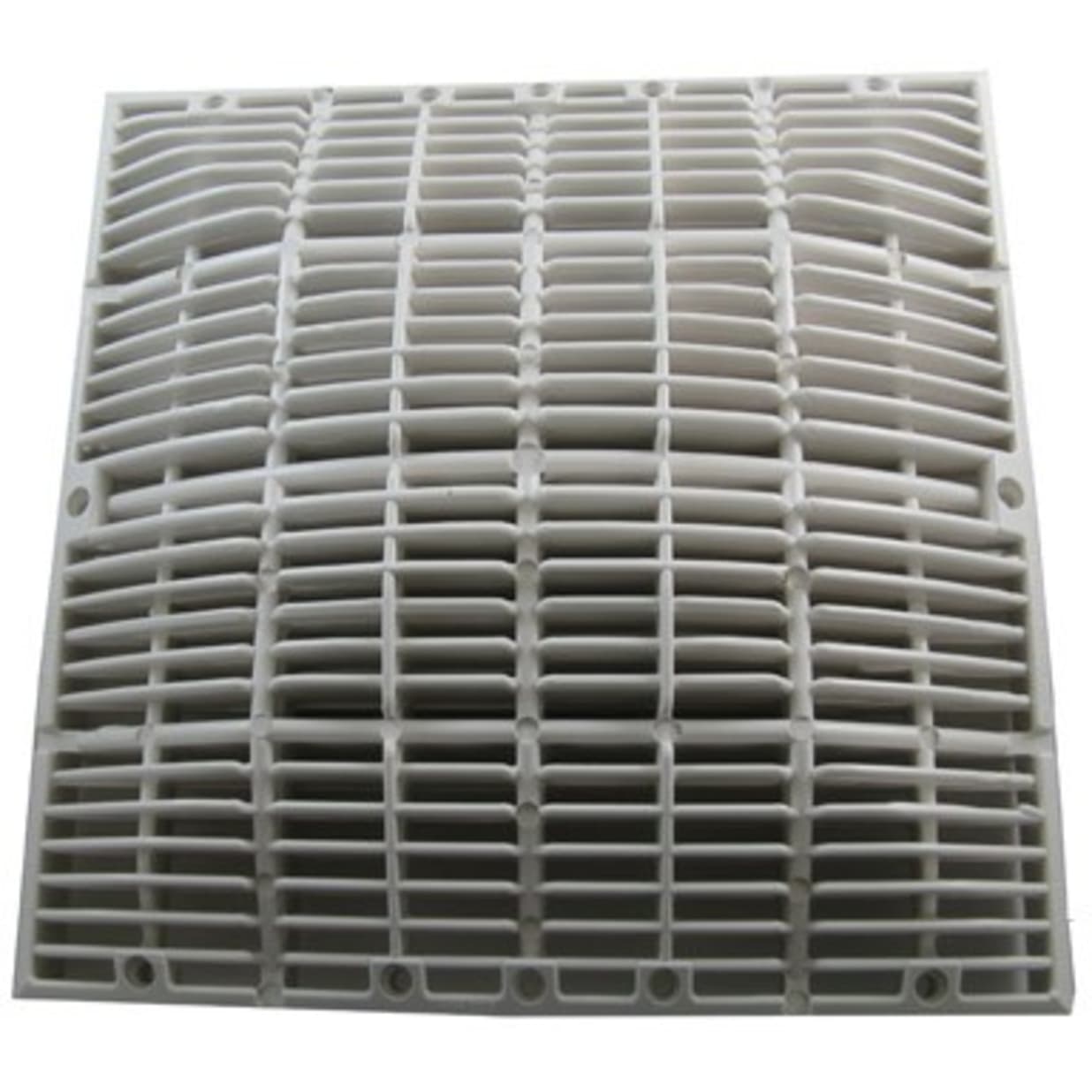 12"x12" Grate Only, White, ANSI OK
