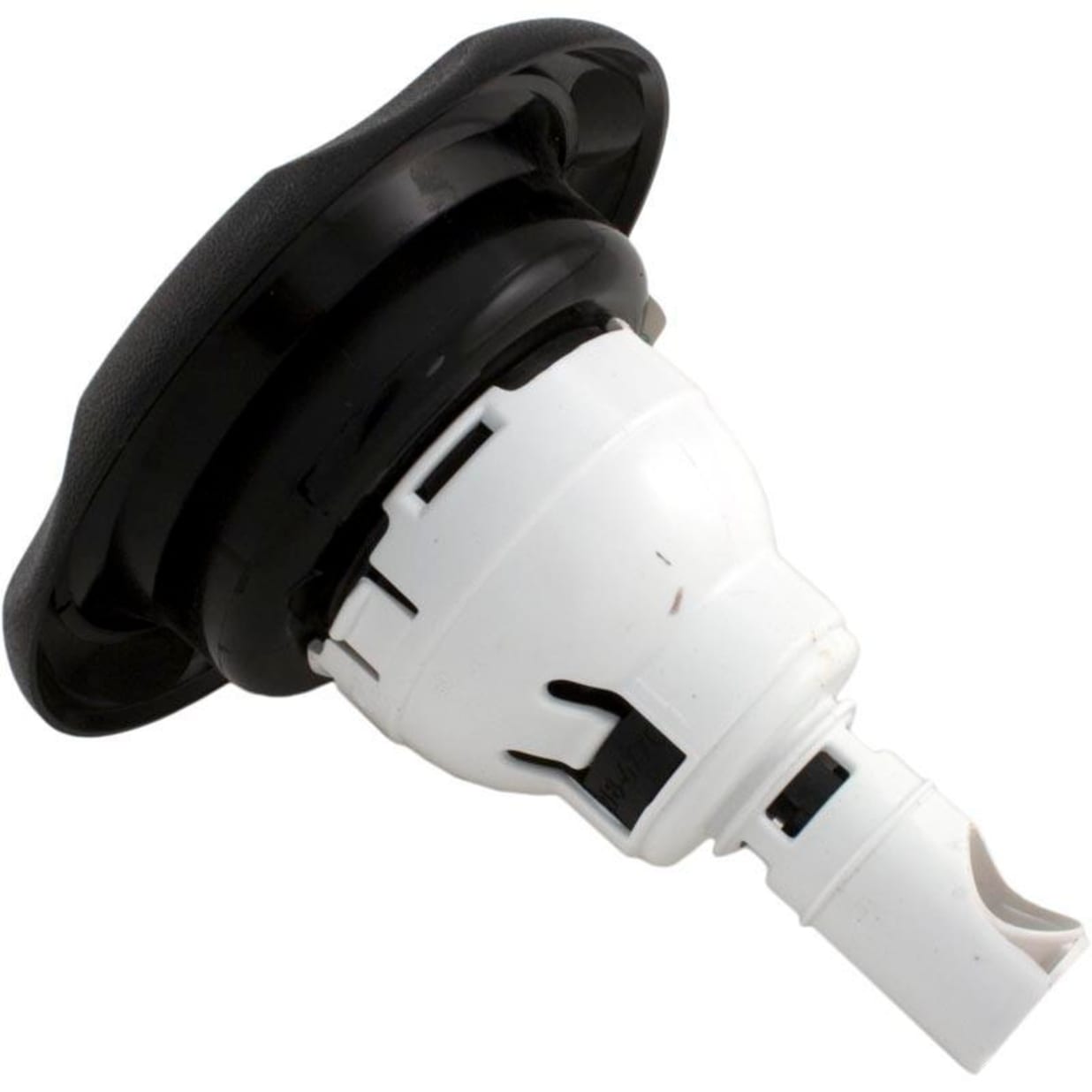 Power Storm Jet, Twirl, 5-Point Scalloped, Black
