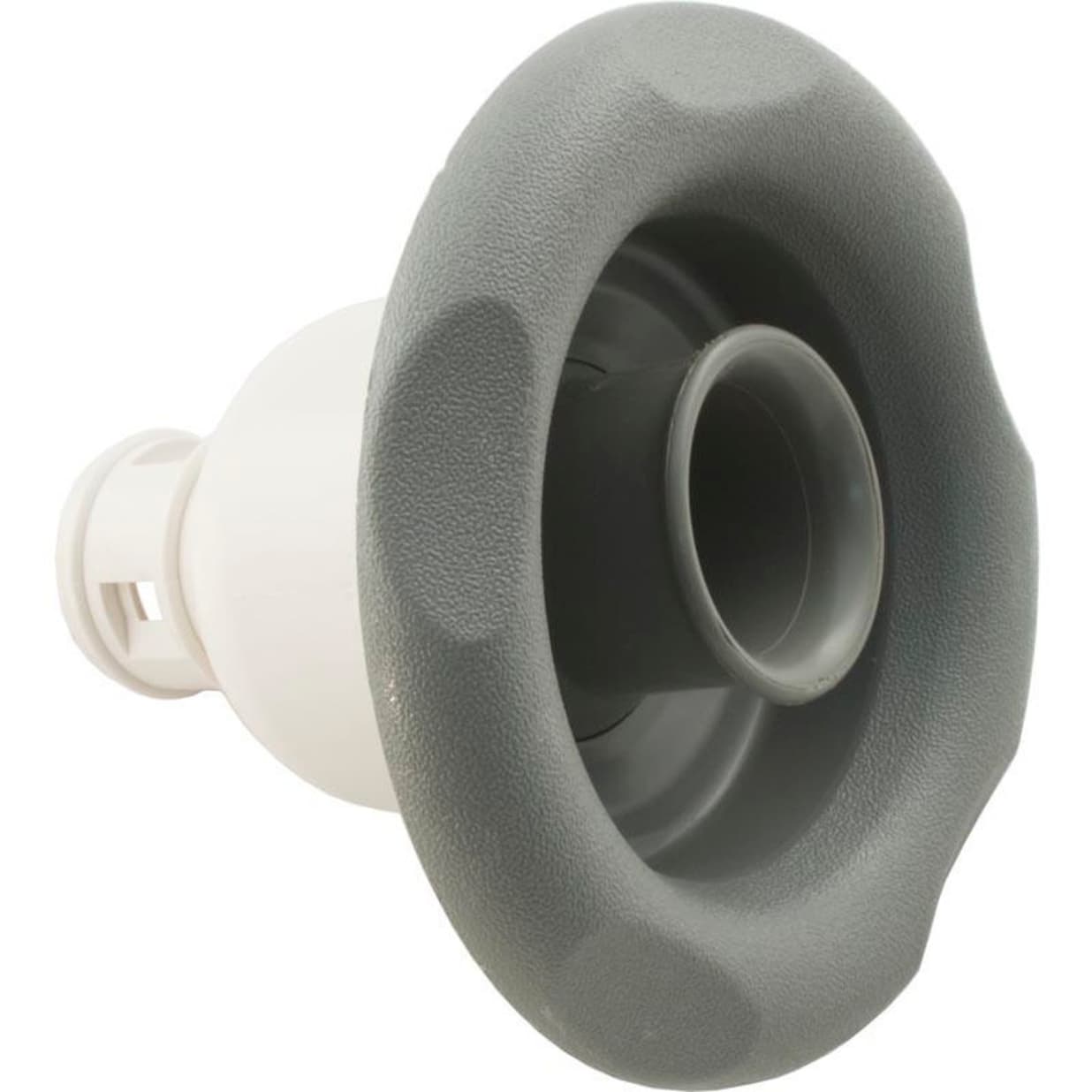 Jet Internal, Non-Adjustable, Whirlpool, 5 Scallop, Gray