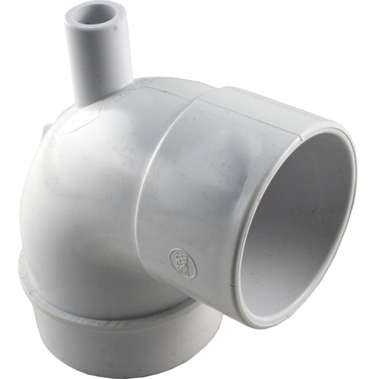 2" Suction, Vacuum Break Fitting, 90 Degree Elbow