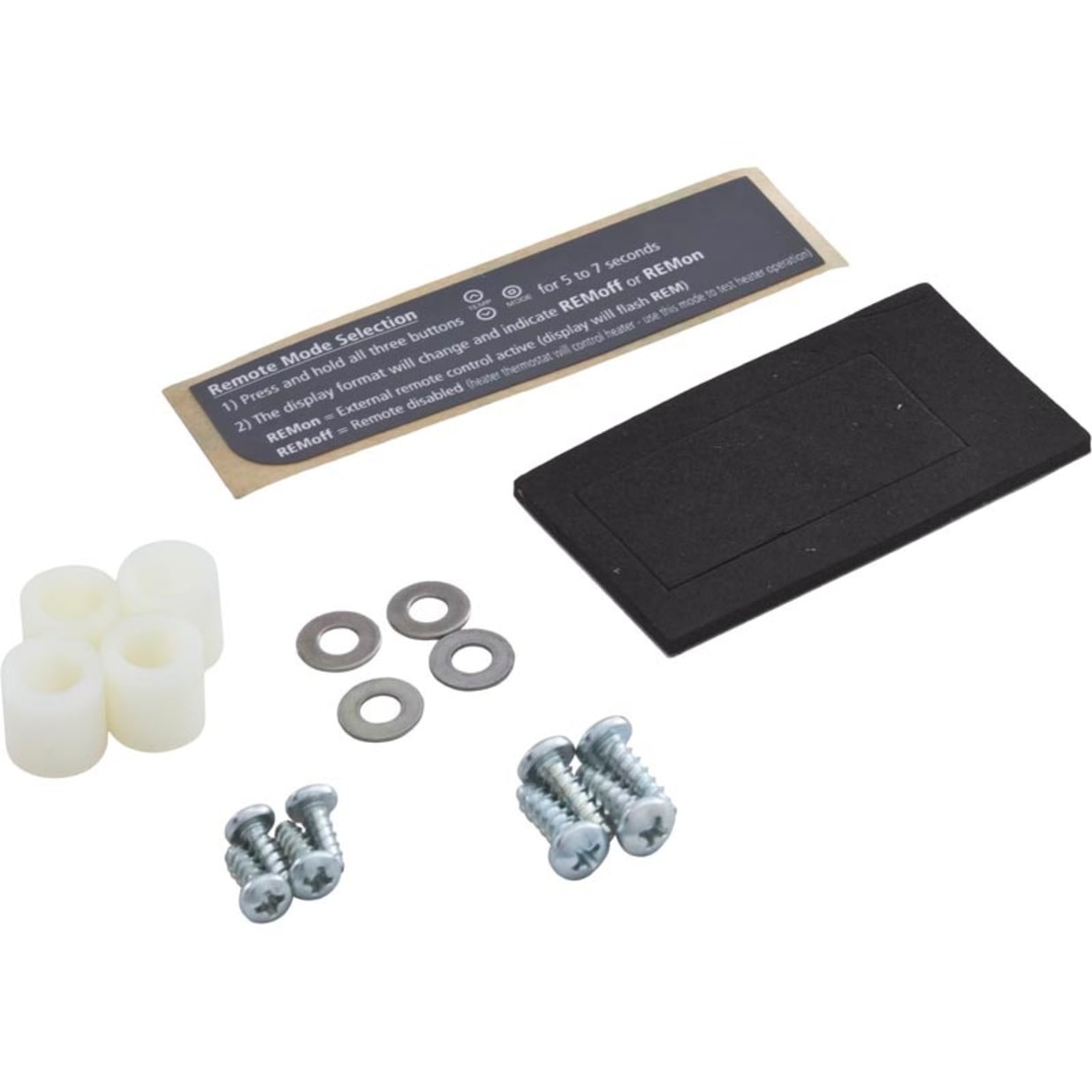 Genuine OEM Control Bezel with Switch Decal