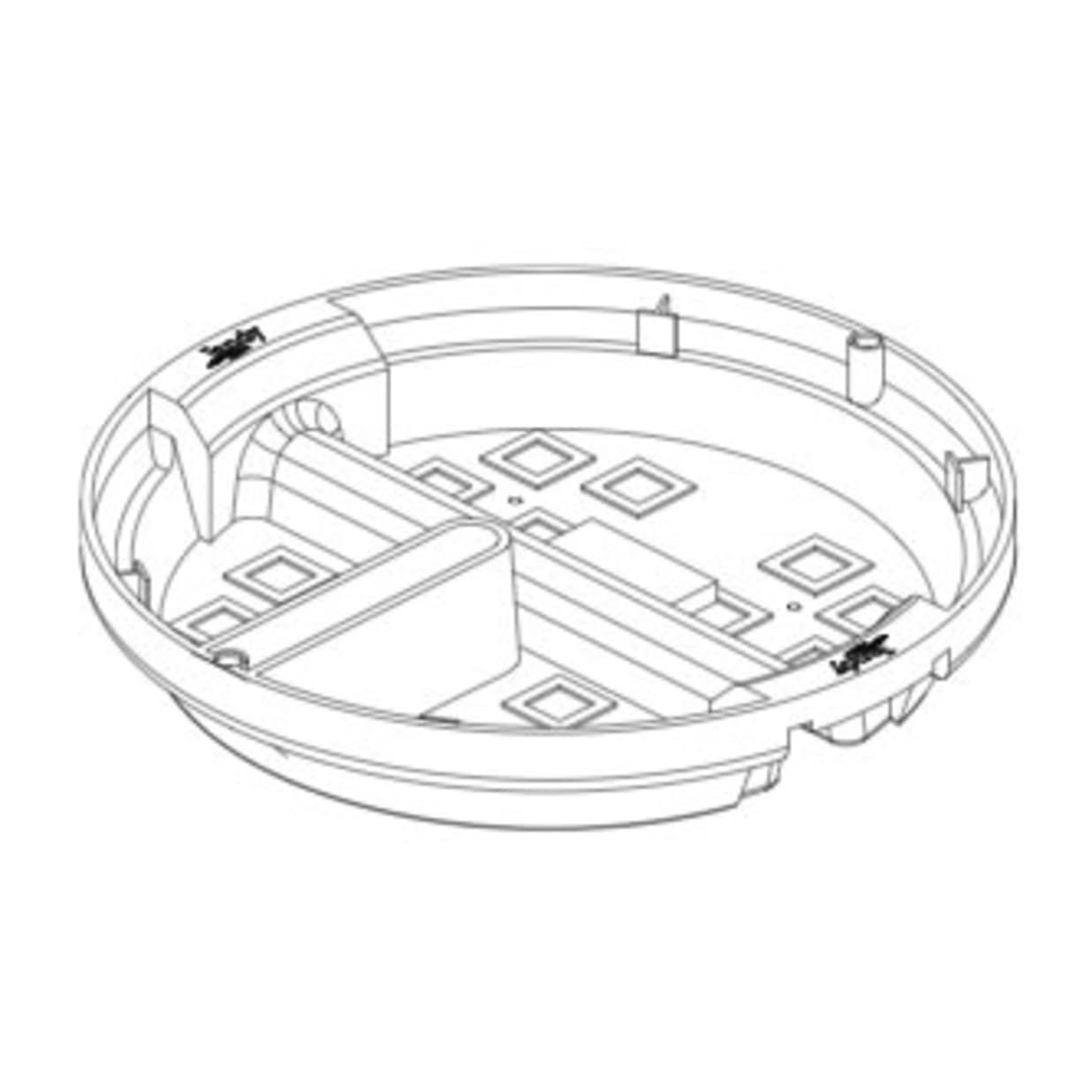 Pour-A-Lid and collar, Clear