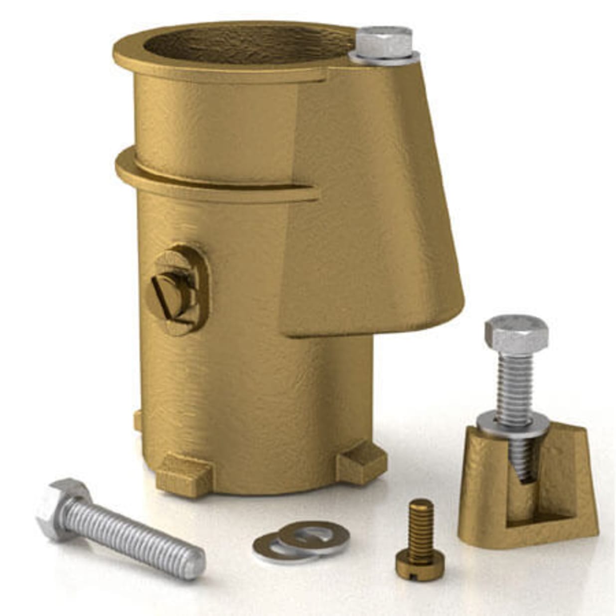 4" Hanover Clone Perma Socket Anchor for 1.9" OD Tubing Rails
