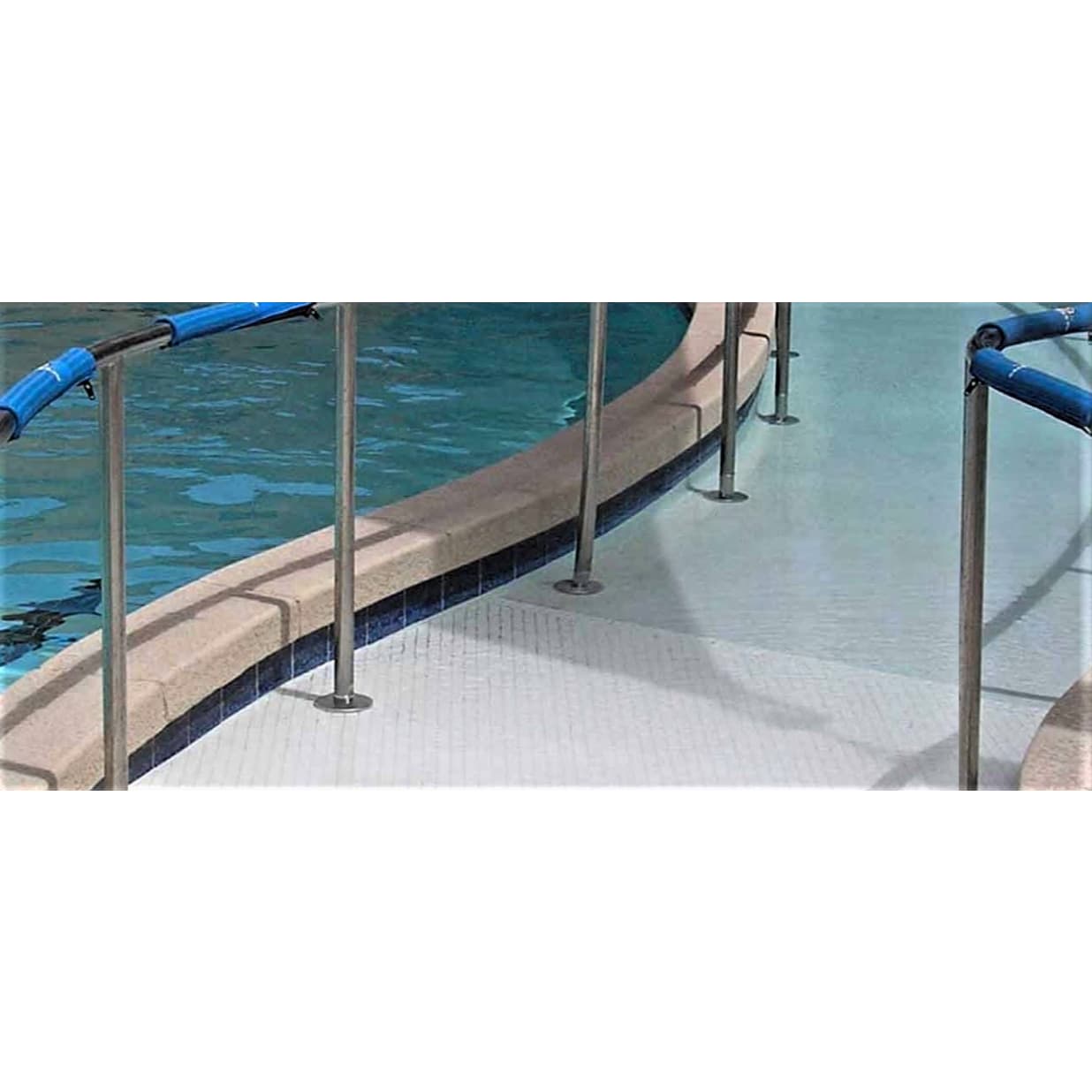 8' Pool Rail Cover, 1.9" Diameter - Royal Blue