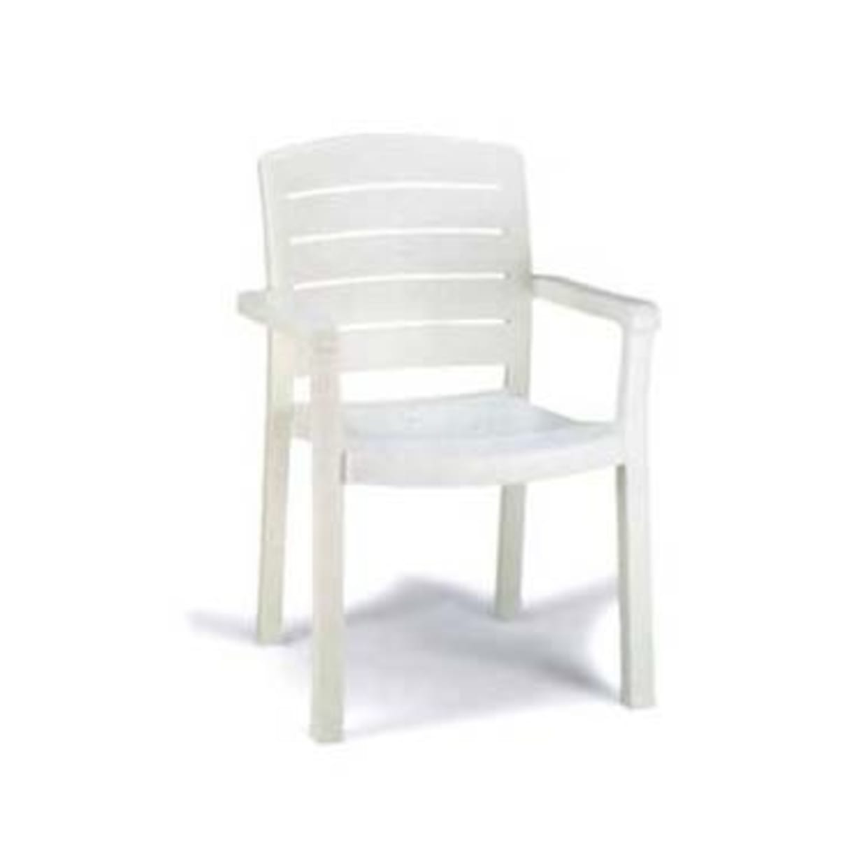 Acadia Classic Dining Armchair, Color White Set of 12