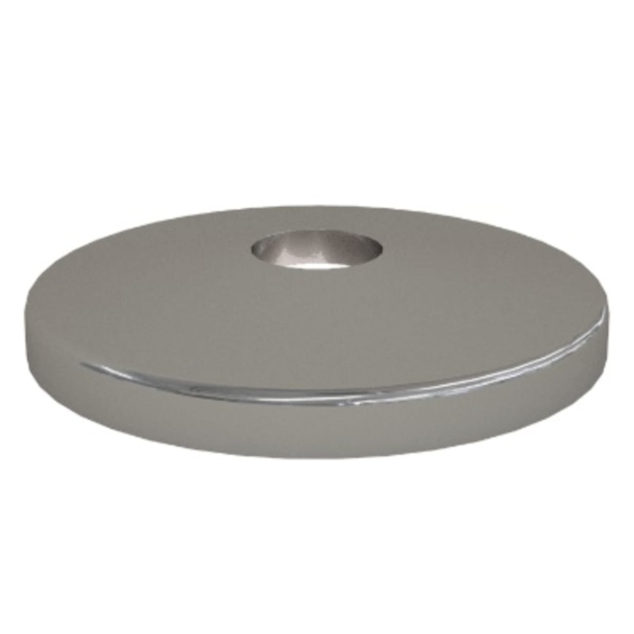 1.5" Escutcheon, Stainless Steel