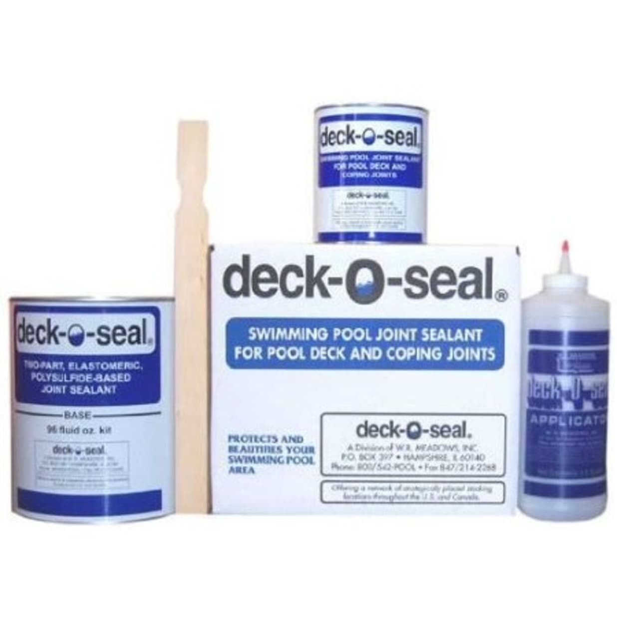 Pour Grade Joint Sealant Kit, Gray 96 oz.