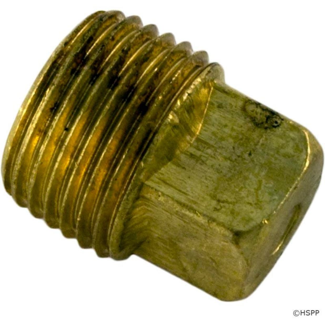 3/8" MPT Brass Plug
