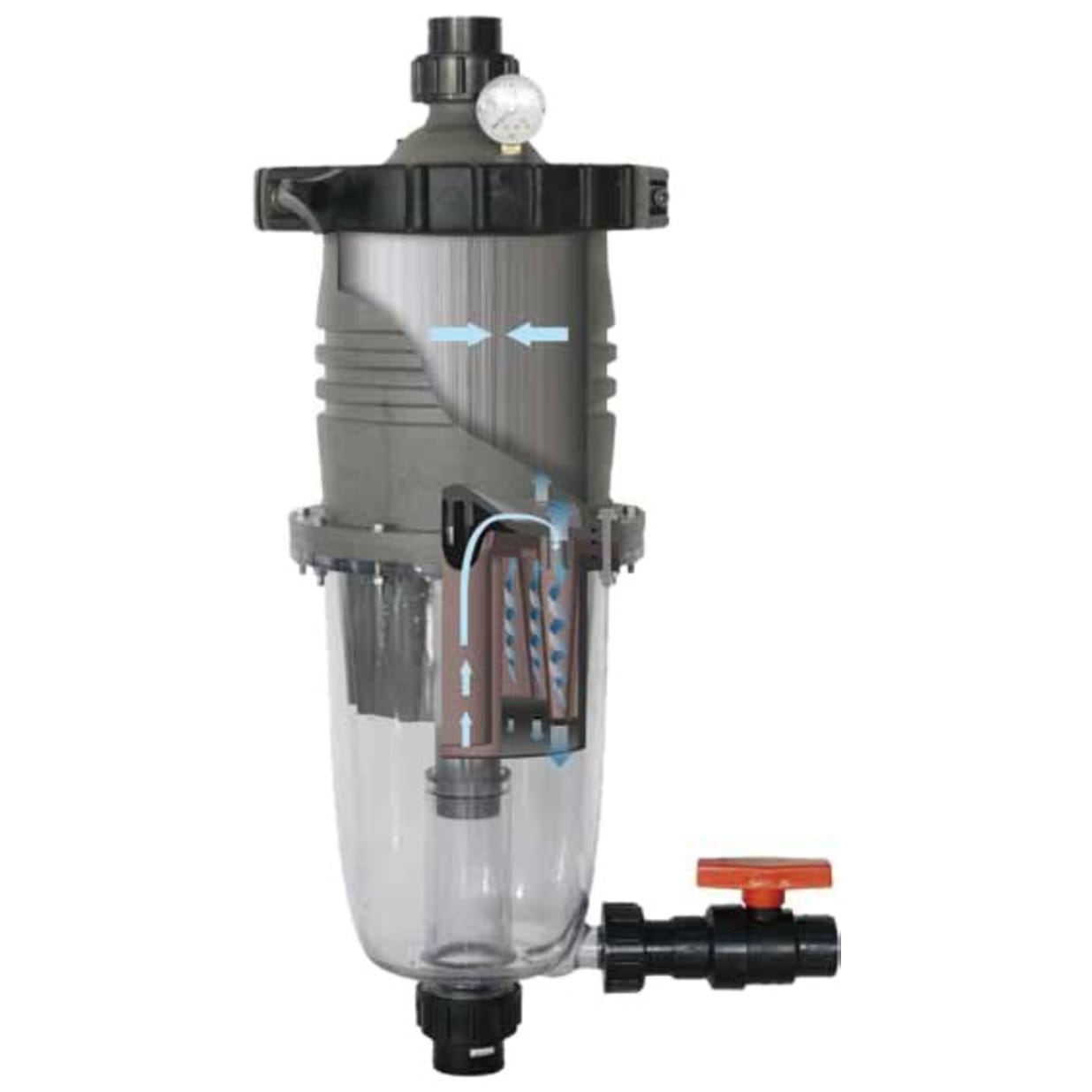Multicyclone 12 Plus Centrifugal Filter with 40 sqft Cartridge