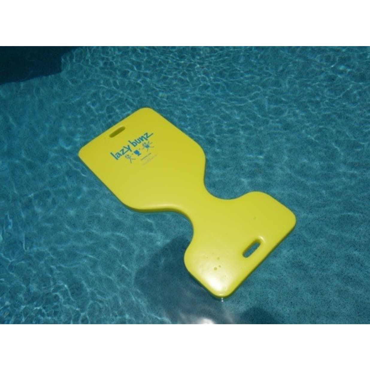 Lazy Bunz Pool Saddle - Bright Yellow