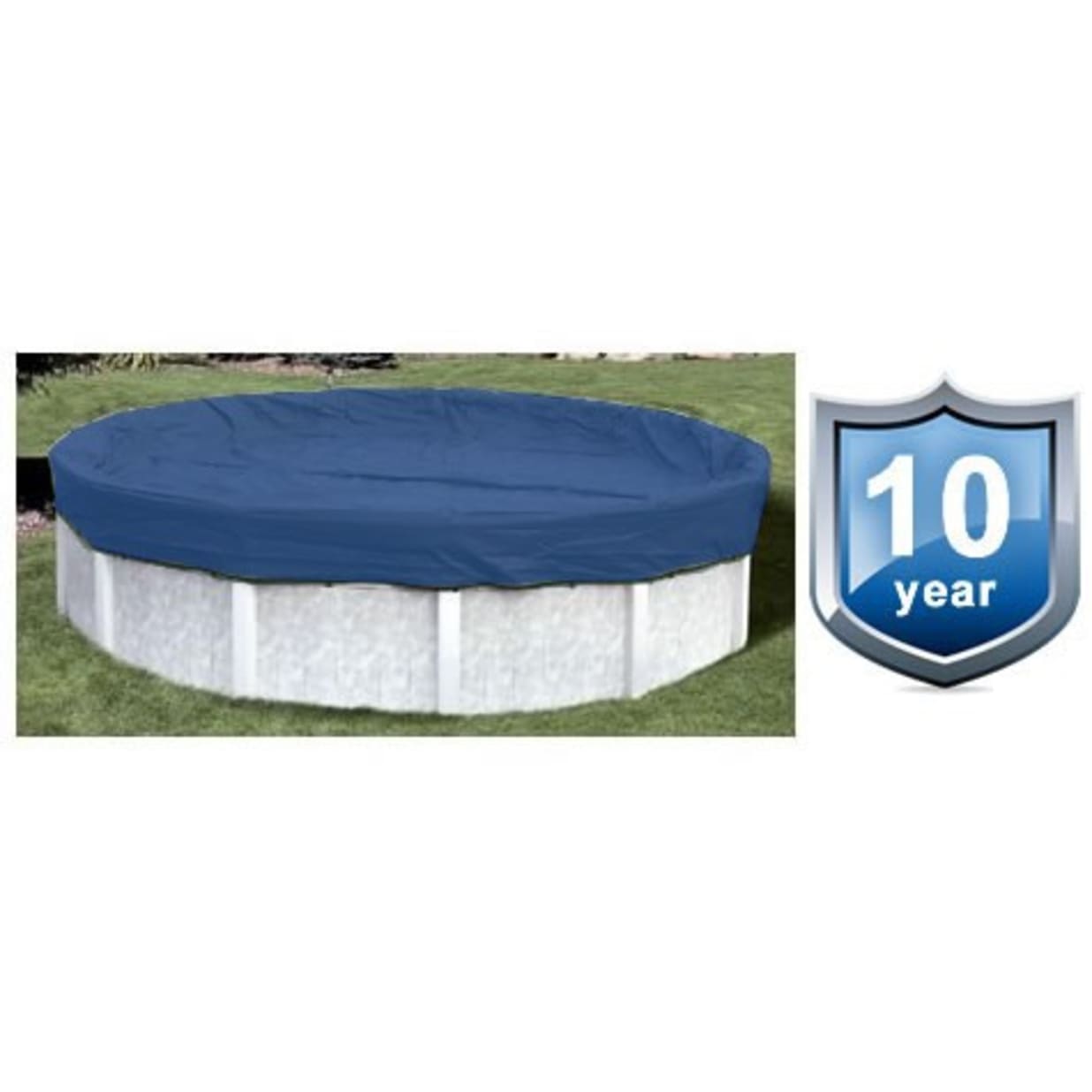 18' x 34' Solid, Oval Winter Cover, 10 Yr. Royal Warranty