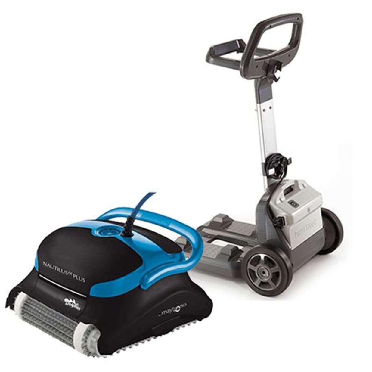 Dolphin Nautilus CC Plus Robotic Pool Cleaner with Pro Caddy