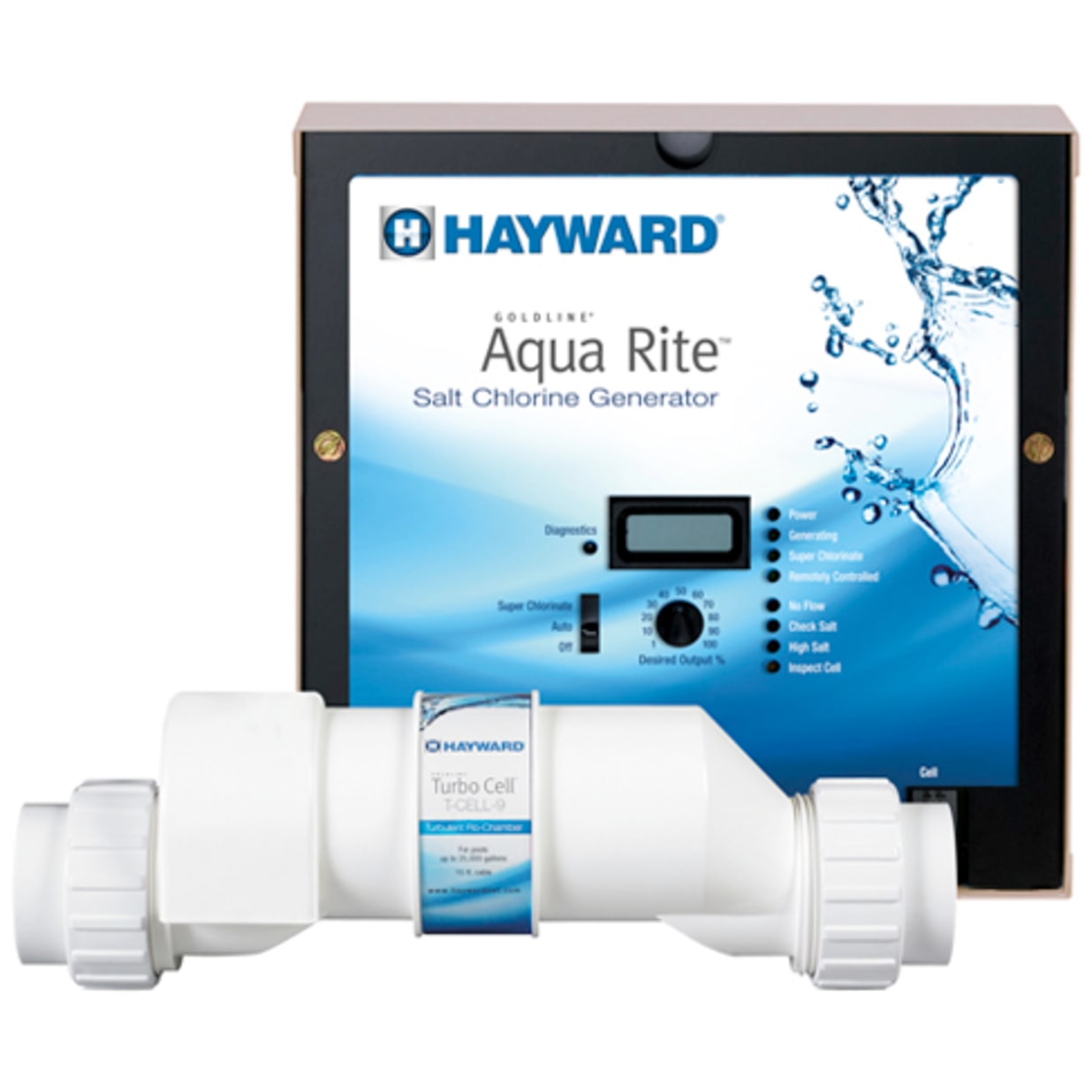 Aquarite Salt System Complete, 40,000 Gallon Pools