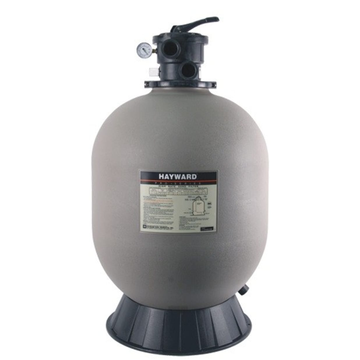 Pro Series Top Mount Sand Filter 24" with Valve