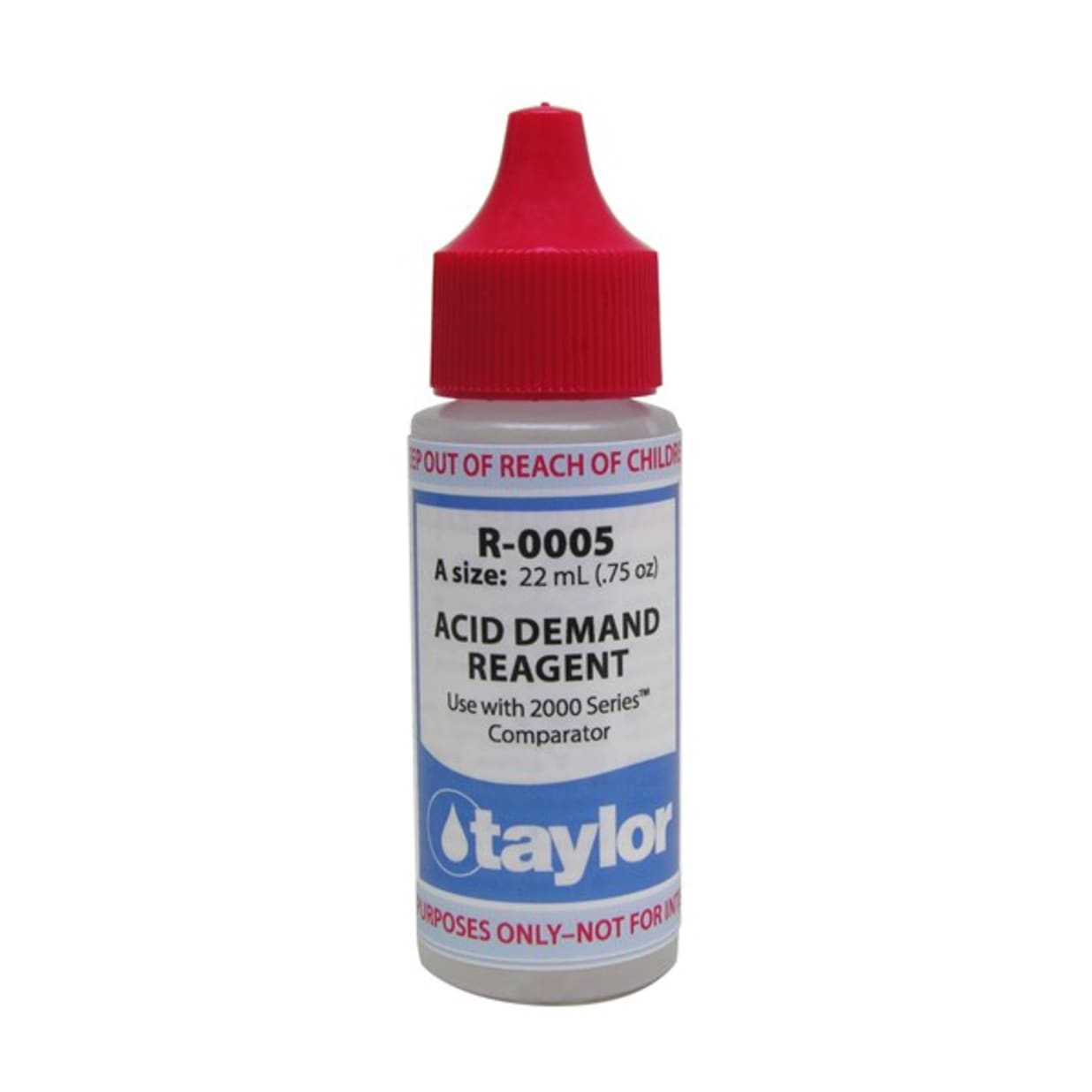 Acid Demand Reagent .75 oz. Dropper Bottle