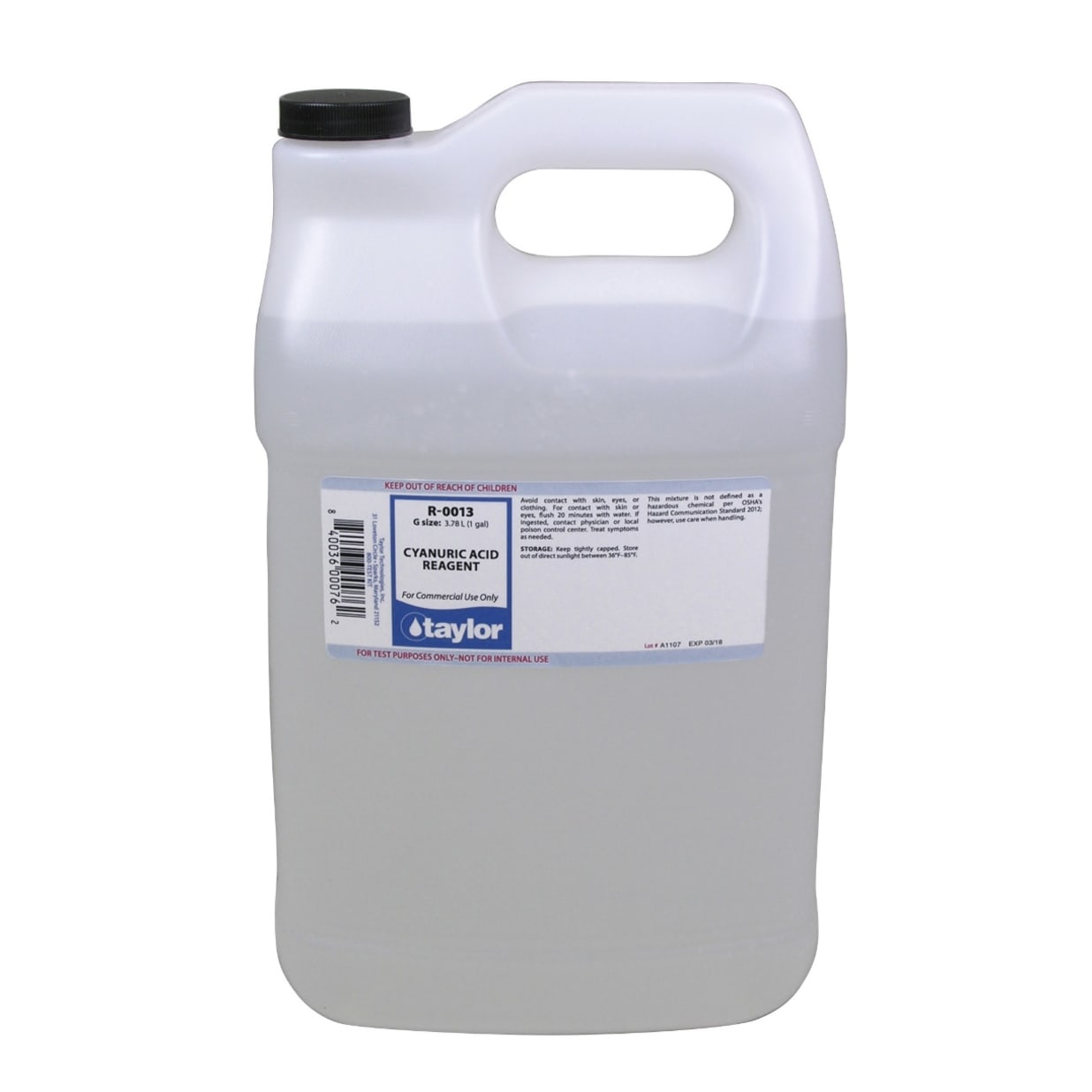 Cyanuric Acid Reagent, 1 Gal