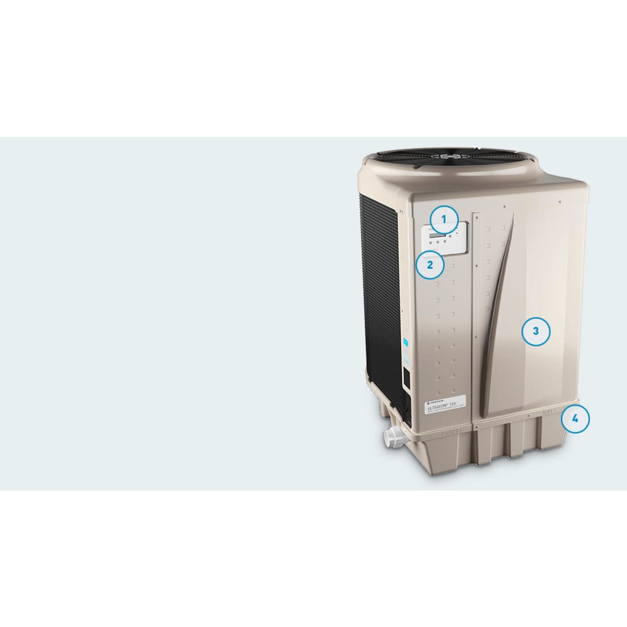 UltraTemp 120 C Heat Pump 125K BTU 240V
