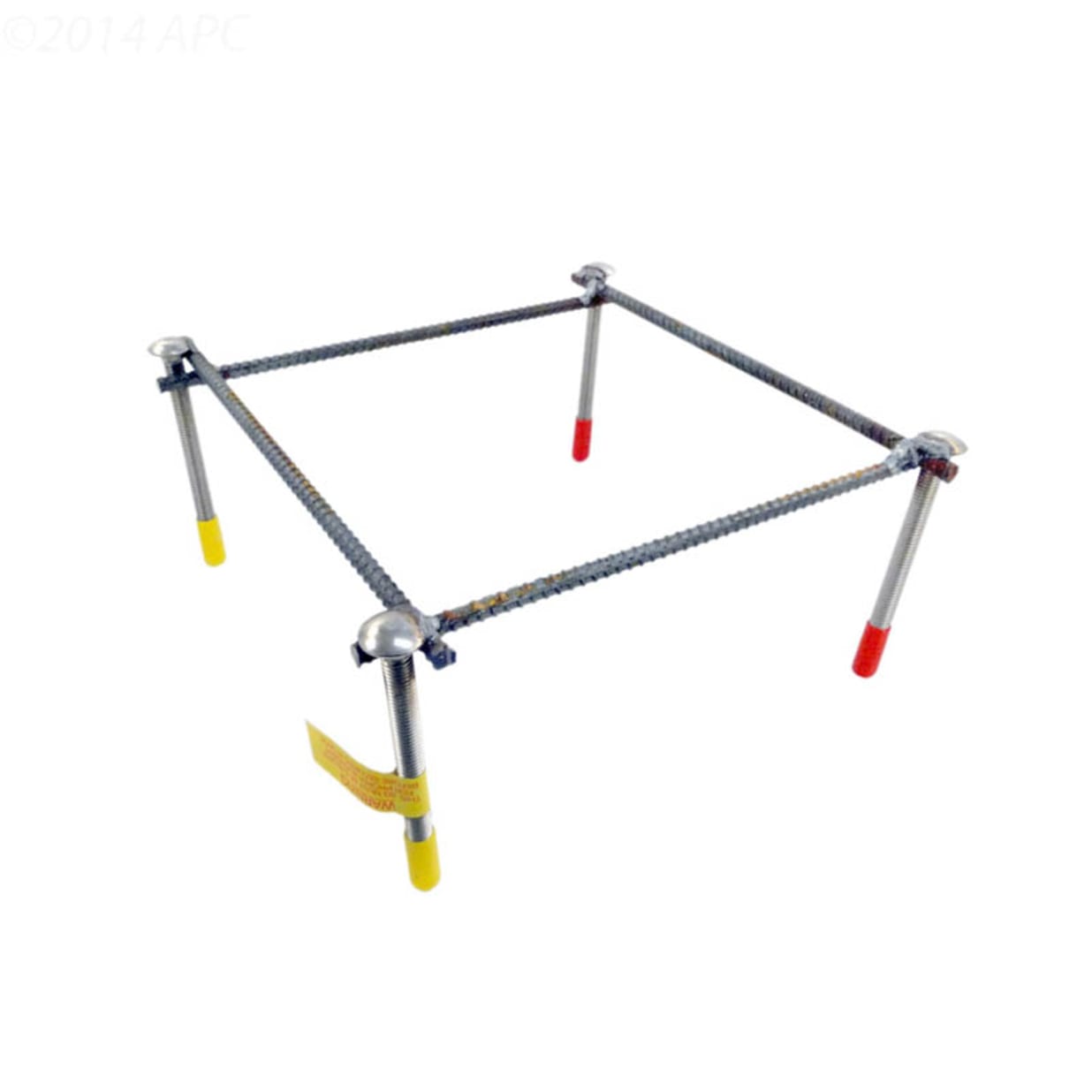Salt Pool Jump System Concrete Base 12" x 12" Jig with 10" bolts