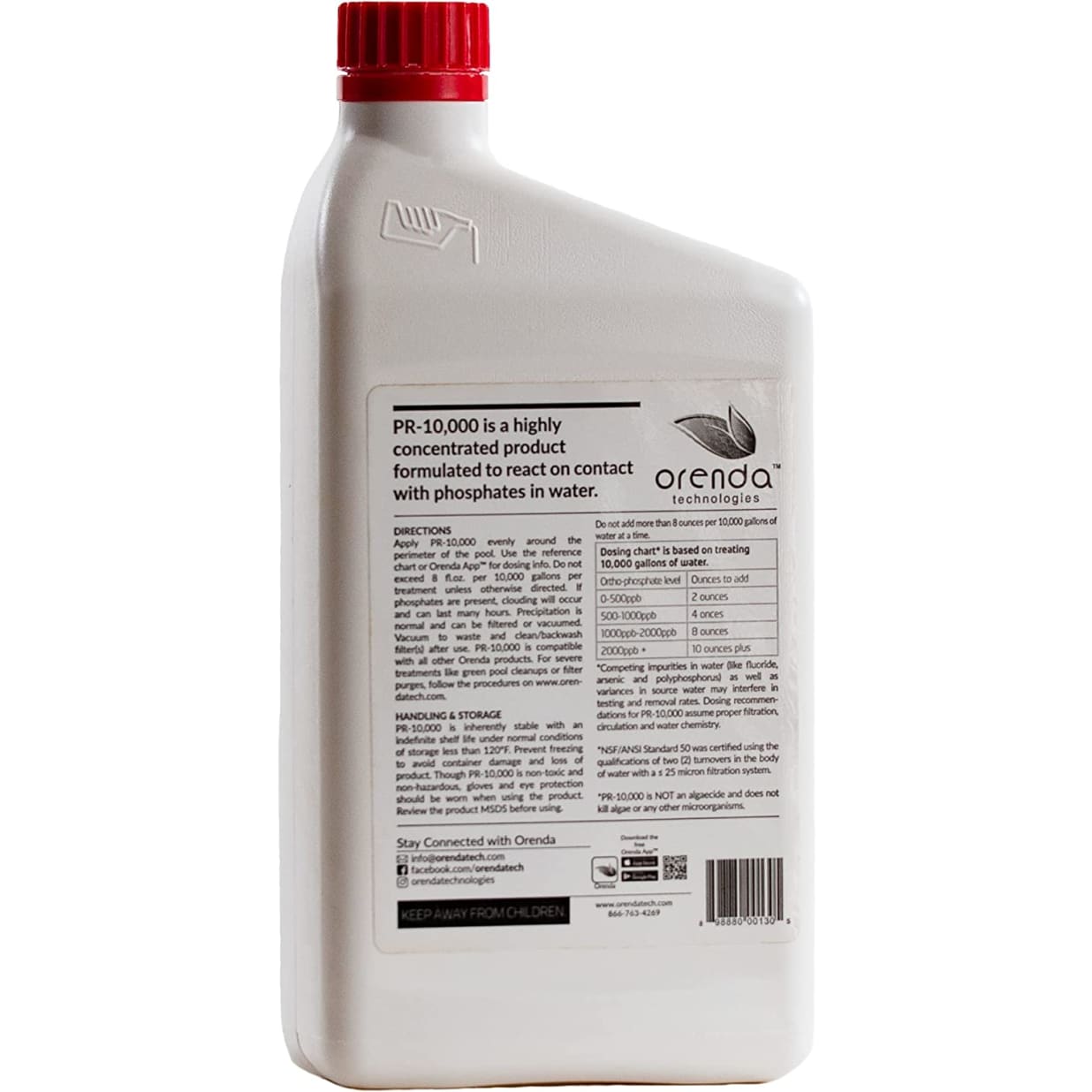 PR-10000 Phosphate Remover Concentrate, 1 Qt