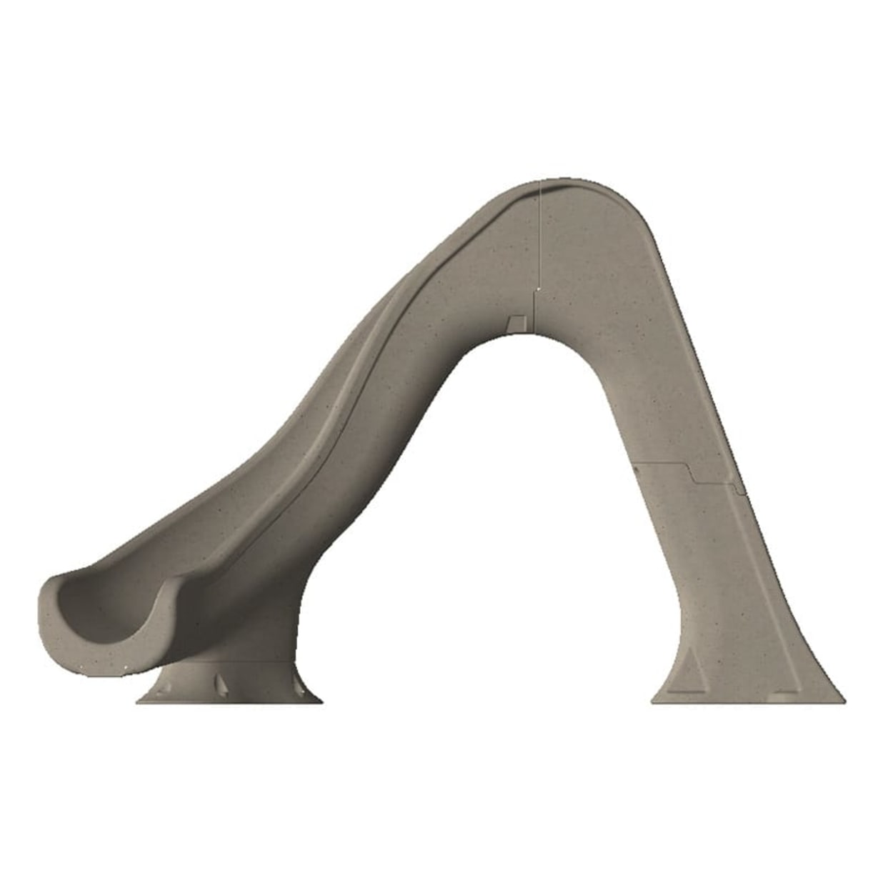 Tidal Wave Pool Slide, Sandstone, Left Turn