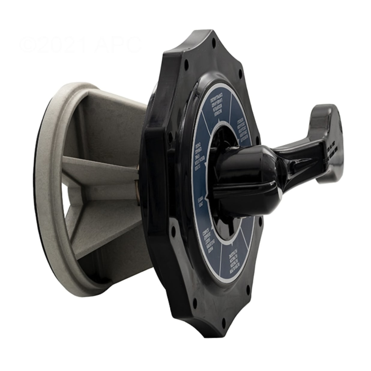 6-Position Top Mount Clamp Valve Top Assembly