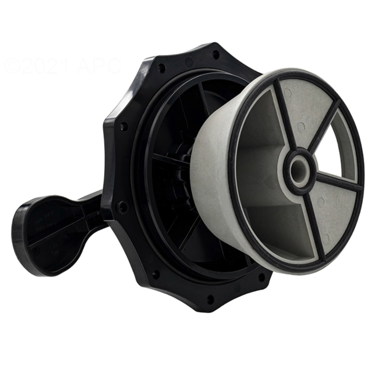 6-Position Top Mount Clamp Valve Top Assembly