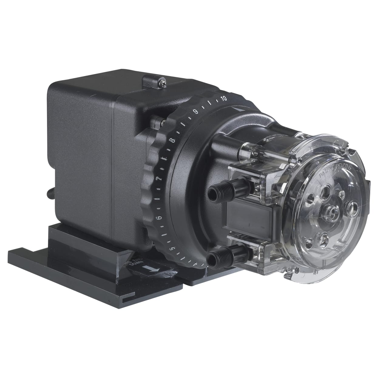 .25" Single Head Adjustable Chemical Injection Pump 100 Psi 10 Gpd 120V