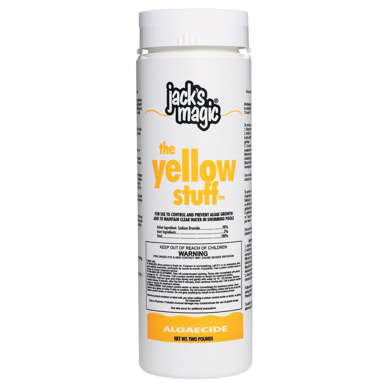 2 lb The Yellow Stuff Algaecide