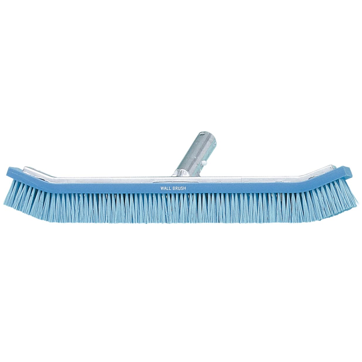 18" Economy Wall Brush, Blue Aluminum Back, Blue Plastic Bristle
