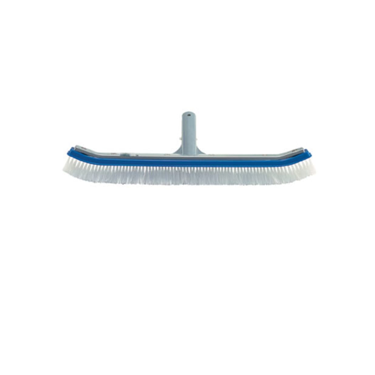 18" Nylon Curved Wall Brush Aluminum Back