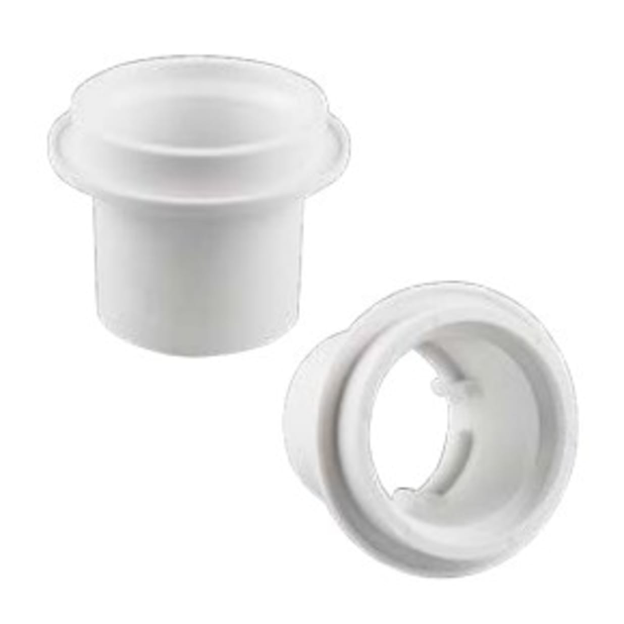 White Style 2 Floor Fitting